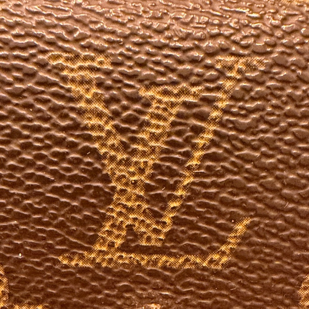 Louis Vuitton Brown and Gold Monogram Wallet - Picture 9 of 10